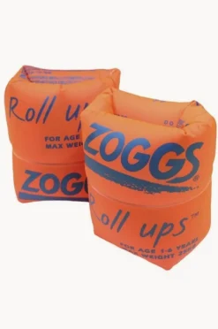Floaties & Swim Aids|Floaties & Swim Aids|Zoggs Roll Ups 1-6 Years Orange