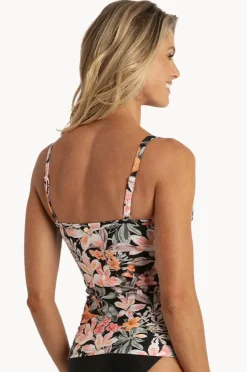 Tankini Tops|Sunseeker Rome Twist Front Tankini Separate Rome black
