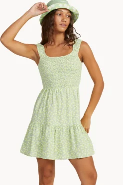 Dresses|Roxy Rosie Waves II Mini Dress Green