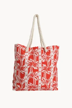 Beach Bags|Bags|Billabong Row Of Palms Beach Bag Red