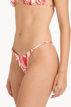 Bottoms|Billabong Row Of Palms Zoe Pant Red