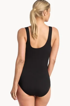 One Pieces|Poolproof Rozella E/F Cup Pipe Splice Tank One Piece Black/Lime