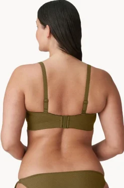 Bikini Tops|Prima Donna Sahara E Cup Bandeau Olive