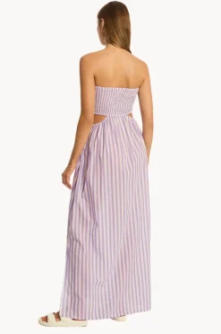Dresses|Sea Level Sails Bandeau Dress Lavender