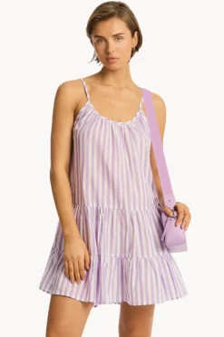Dresses|Sea Level Sails Short Sundress Lavender