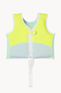 Floaties & Swim Aids|Floaties & Swim Aids|Sunny Life Salty The Shark Swim Vest 2-3 Years Neon