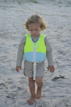 Floaties & Swim Aids|Floaties & Swim Aids|Sunny Life Salty The Shark Swim Vest 2-3 Years Neon