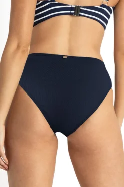 Bottoms|Sunseeker Santorini Plain Mid Rise Pant Santorini Ink