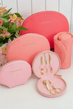 Home & Body|Annabel Trends Scalloped Manicure Set Baby pink