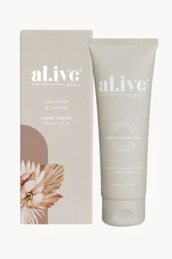 Travel|Gifts|Al.ive Body Sea Cotton & Coconut Hand Cream 80ml