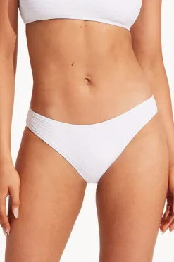 Bottoms|Seafolly Sea Dive Hipster White