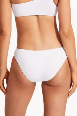 Bottoms|Seafolly Sea Dive Hipster White