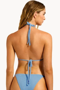 Bikini Tops|Seafolly Sea Dive Slide Tri Cornflower
