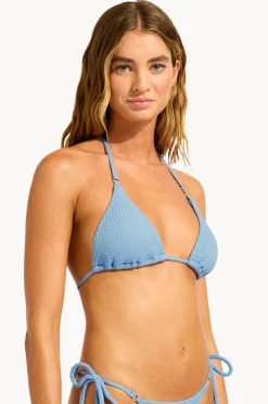 Bikini Tops|Seafolly Sea Dive Slide Tri Cornflower