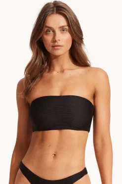 Bikini Tops|Seafolly Sea Dive Tube Top Black