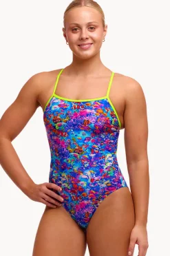 One Pieces|Funkita Sea Life Single Strap One Piece Multi