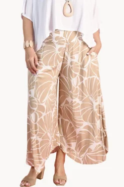 Pants|Bodacious Seashell Sydney Wide Leg Pant Natural