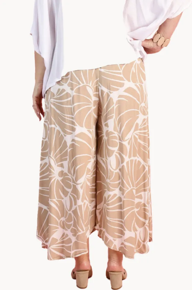 Pants|Bodacious Seashell Sydney Wide Leg Pant Natural