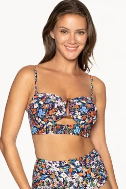 Bikini Tops|Nip Tuck Secret Love Greta Bandeau Violet