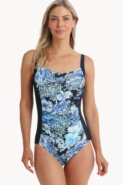 One Pieces|Jantzen Select DD/E Cup Soft Strap One Piece Navy