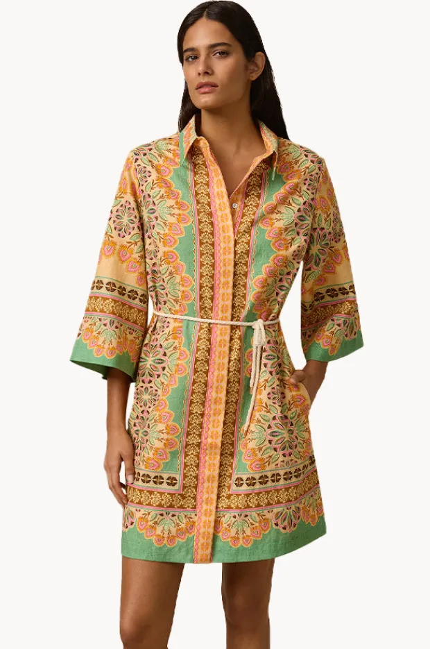 Dresses|Monte u0026 Lou Selma Shirt Dress Multi