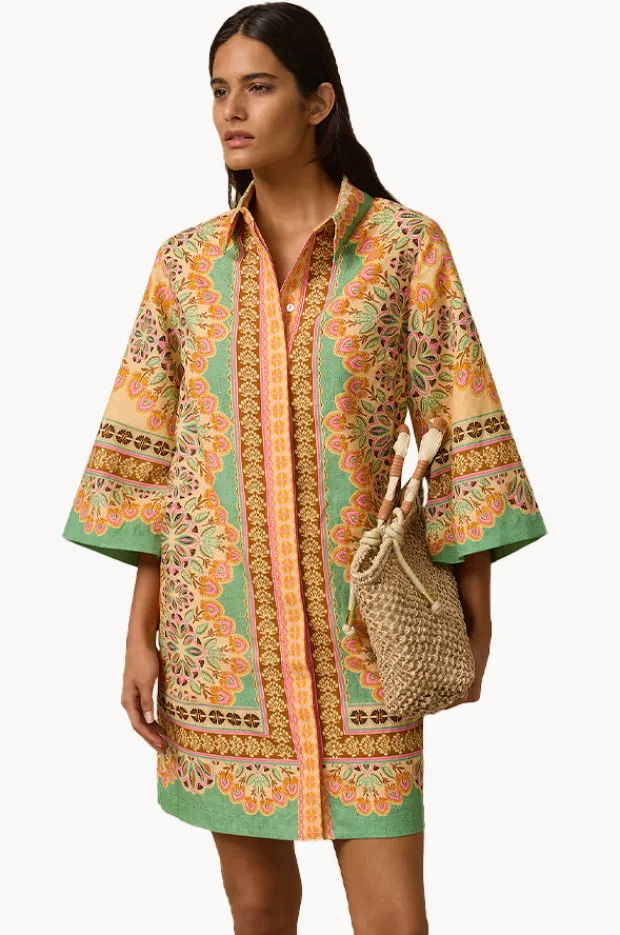 Dresses|Monte u0026 Lou Selma Shirt Dress Multi