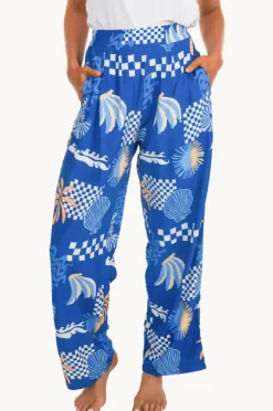 Pants|Go Girl Seychelles Flat Band Yacht Pant Cobalt