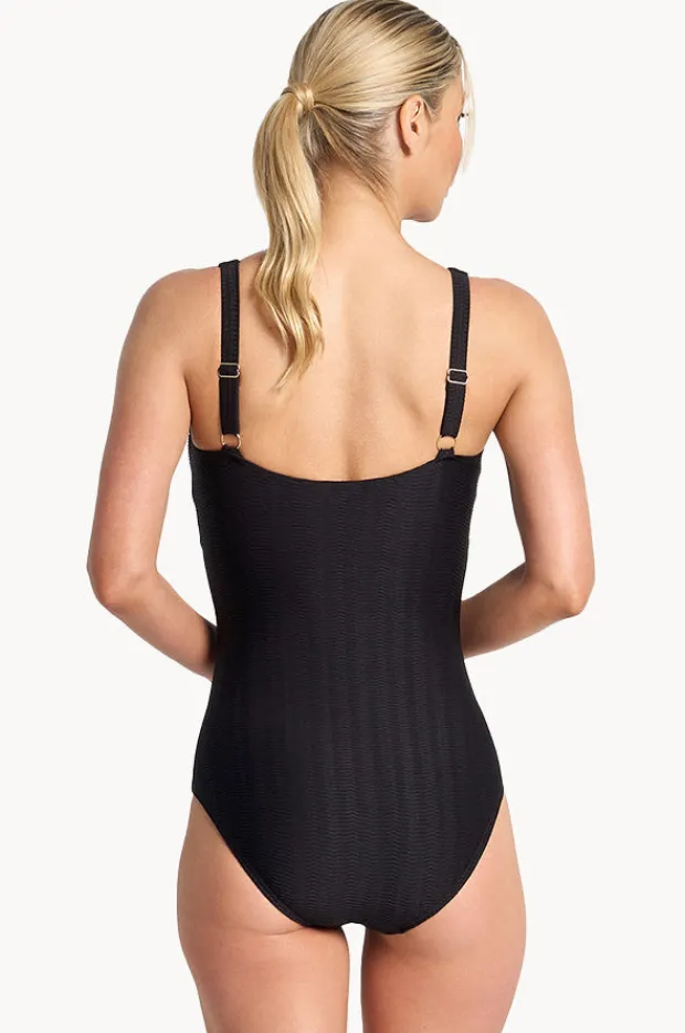 One Pieces|Jantzen Sky High DD/E Cup Vee One Piece BLACK