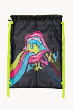 Sport Bags|Bags|Funky Trunks Slurpee Mesh Gear Bag Black/multi