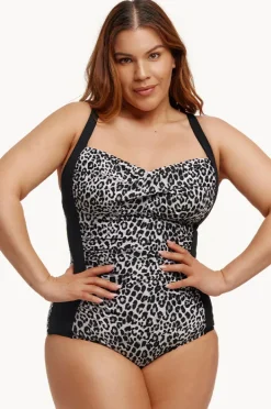 One Pieces|Funkita Snow White DD/E Cup Twist Front One Piece Animal