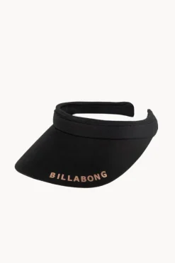 Headwear|Billabong Society Beach Visor Black