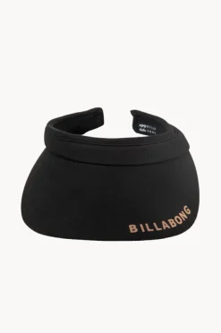 Headwear|Billabong Society Beach Visor Black