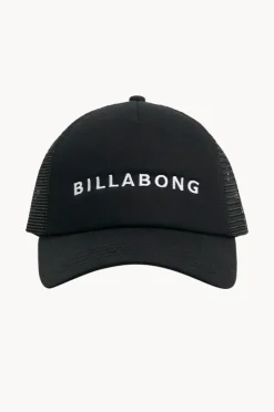 Headwear|Billabong Society Trucker Cap BLACK