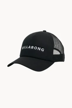 Headwear|Billabong Society Trucker Cap BLACK