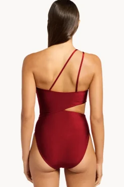 One Pieces|Jets Sol Shine One Shoulder One Piece