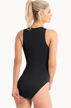 One Pieces|Poolproof Solace Zip Front One Piece Pink