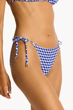 Bottoms|Sea Level Solara Tie Side Pant Blue