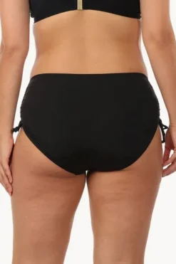 Bottoms|24th And Ocean Solid Adjustable High Waist Pant (18-24) BLACK