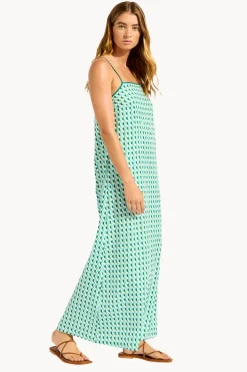 Dresses|Seafolly Sorrento Bandeau Trim Maxi Dress