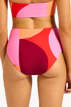 Bottoms|Seafolly Sorrento High Waisted Pant Flame