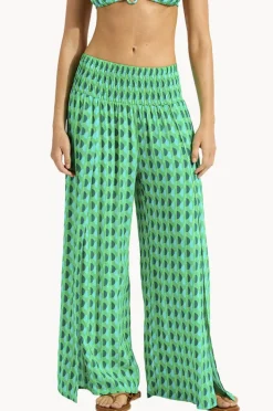 Pants|Seafolly Sorrento Shirred Waist Wrap Pant