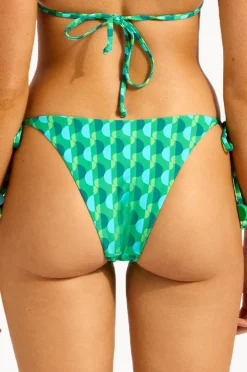 Bottoms|Seafolly Sorrento Tie Side Rio Pant Vivid green