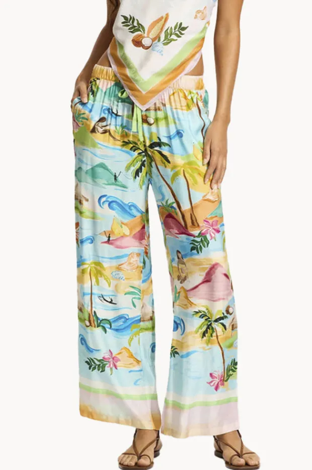 Pants|Seafolly South Pacific Pant Turquoise