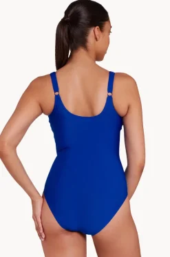 One Pieces|Zoggs Spatial Adjustable Scoopback One Piece Blue