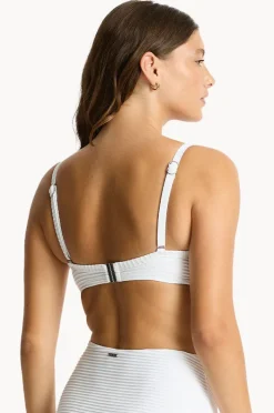 Bikini Tops|Sea Level Spinnaker Moulded Underwire Bra White
