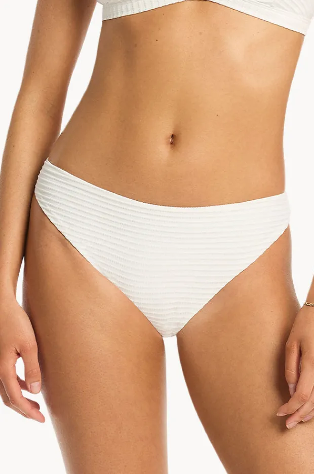 Bottoms|Sea Level Spinnaker Regular Cheeky Pant White