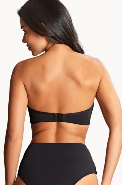 Bikini Tops|Panache Spirit Ella G Cup Twist Bandeau BLACK