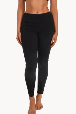 Bottoms|Base Swim Sports Full Length Swim Pant BLACK