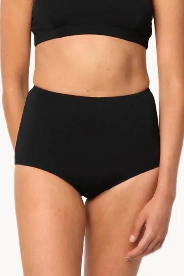 Bottoms|Base Swim Sports High Waisted Pant Black