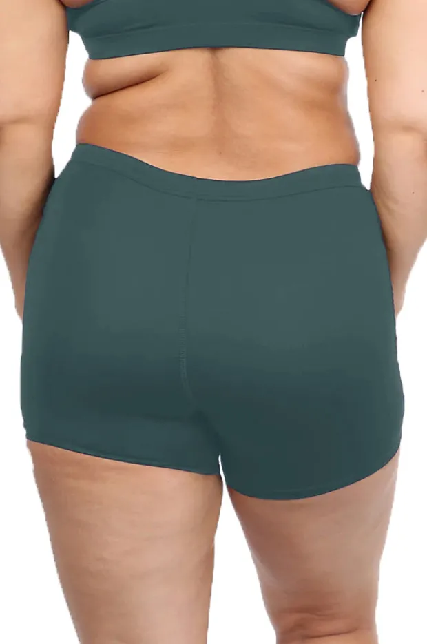 Bottoms|Base Swim Sports Mid Short Khaki